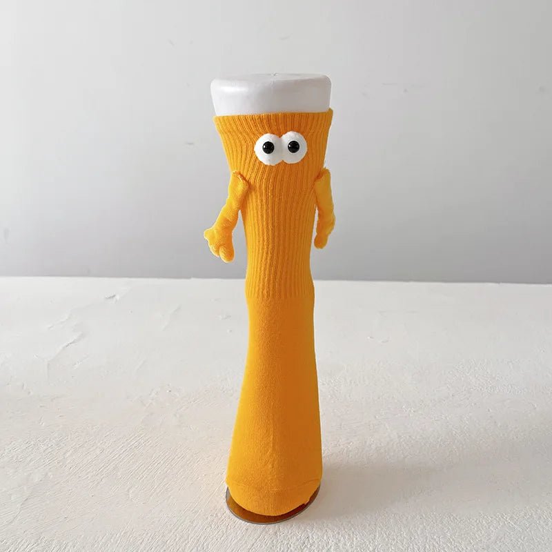 Magnetic Holding Hand Dopamine Funny Socks - itzy bitsy