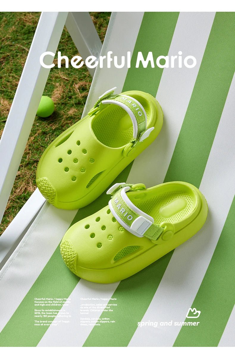 Mario Children Strapped Sandals - itzy bitsy
