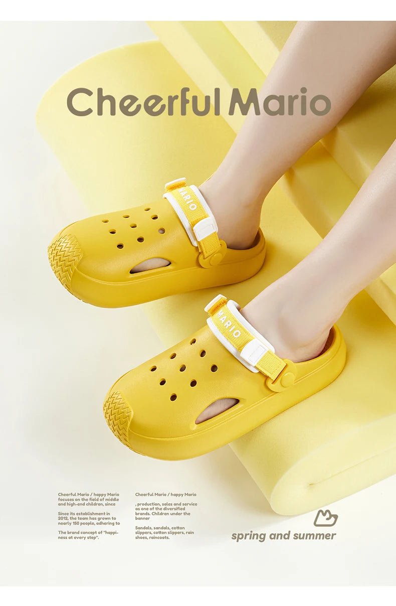 Mario Children Strapped Sandals - itzy bitsy