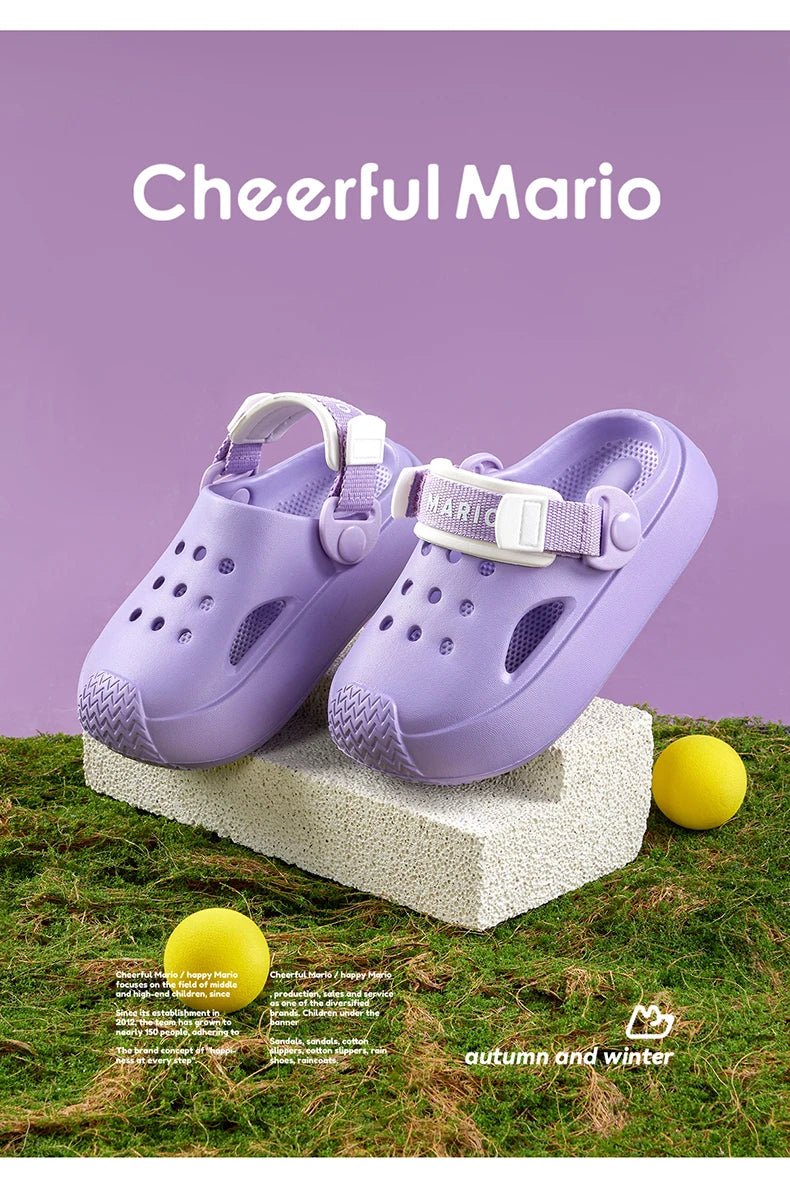 Mario Children Strapped Sandals - itzy bitsy