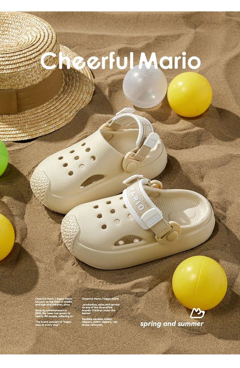 Mario Children Strapped Sandals - itzy bitsy