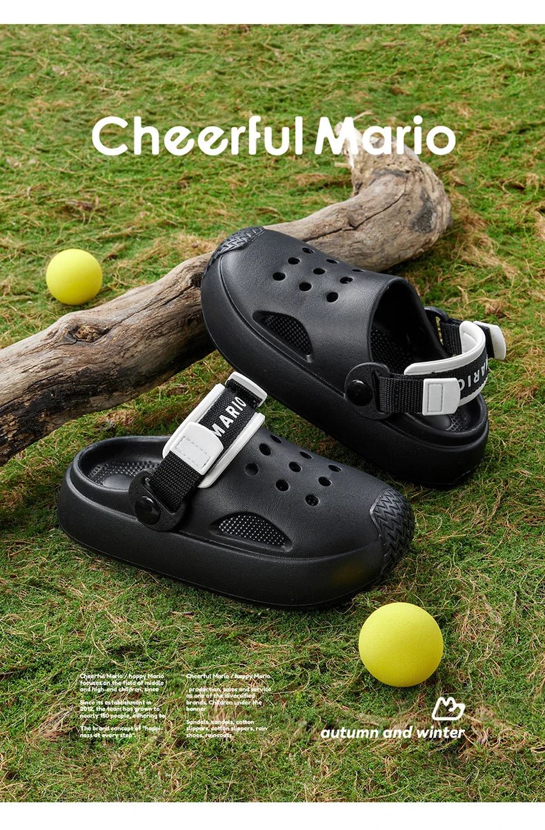 Mario Children Strapped Sandals - itzy bitsy