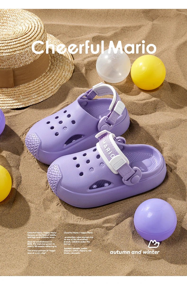 Mario Children Strapped Sandals - itzy bitsy