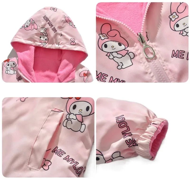 Melody Double - Sided Fleece - Lined Jacket - itzy bitsy