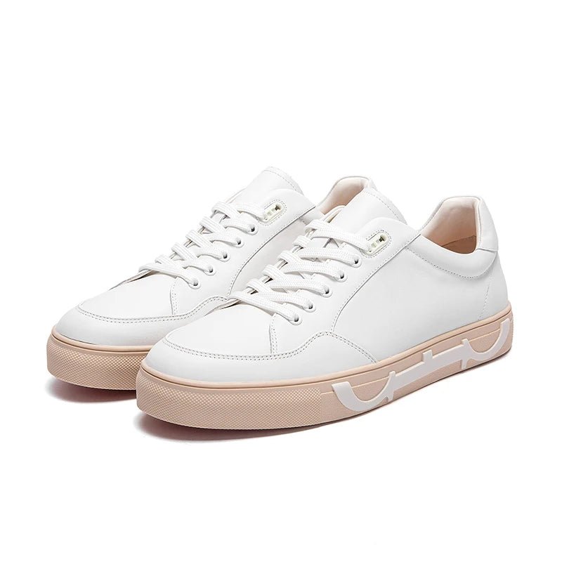 Men CH Luxury Leather Casual Sneakers - itzy bitsy