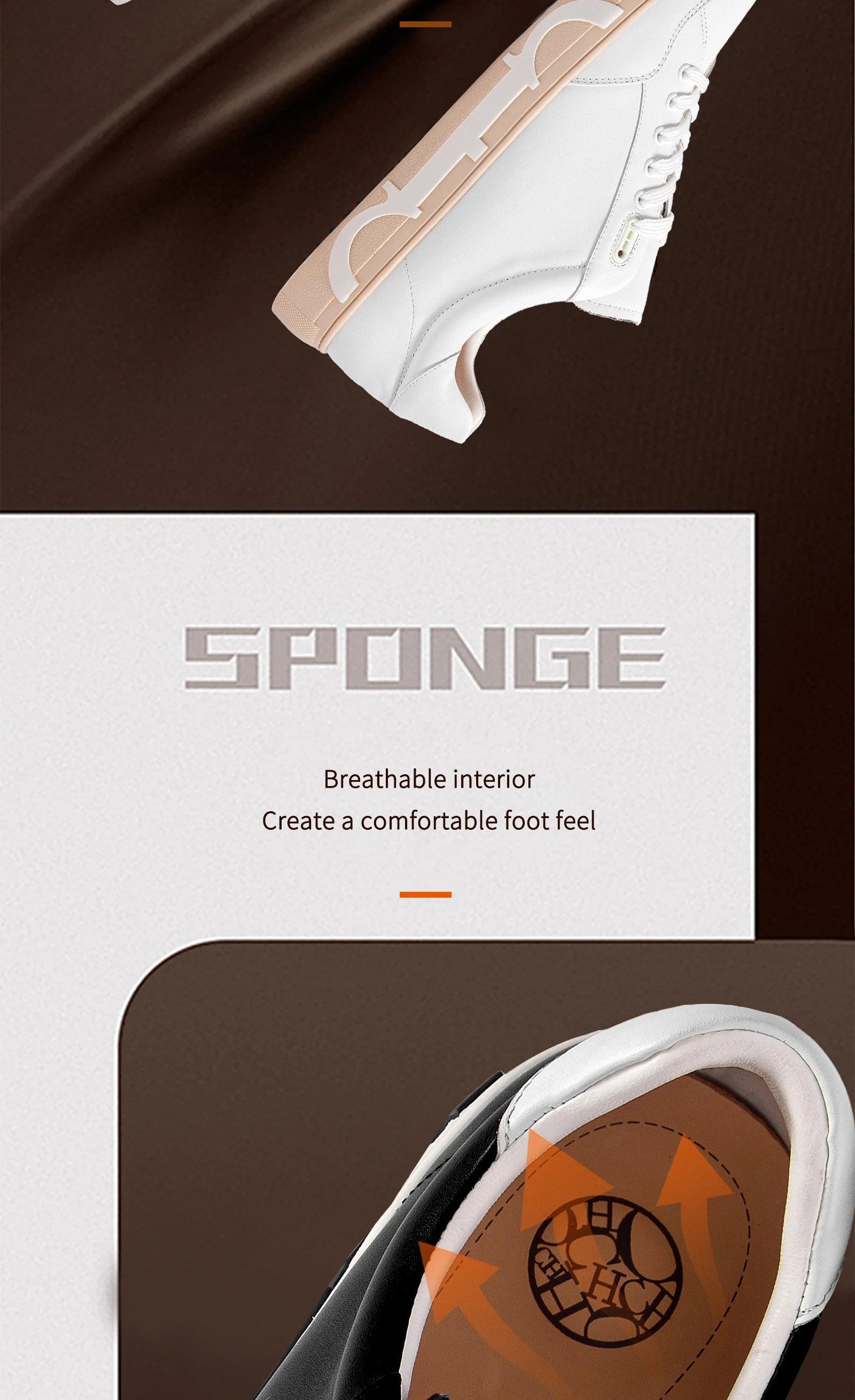 Men CH Luxury Leather Casual Sneakers - itzy bitsy