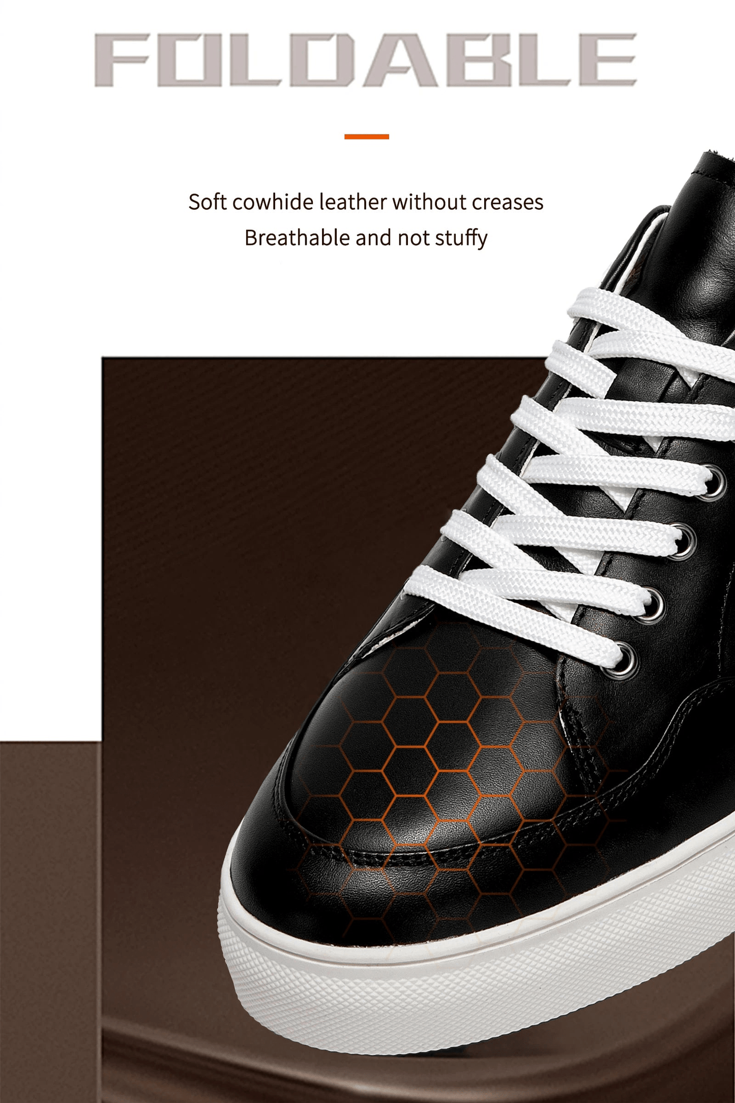 Men CH Luxury Leather Casual Sneakers - itzy bitsy