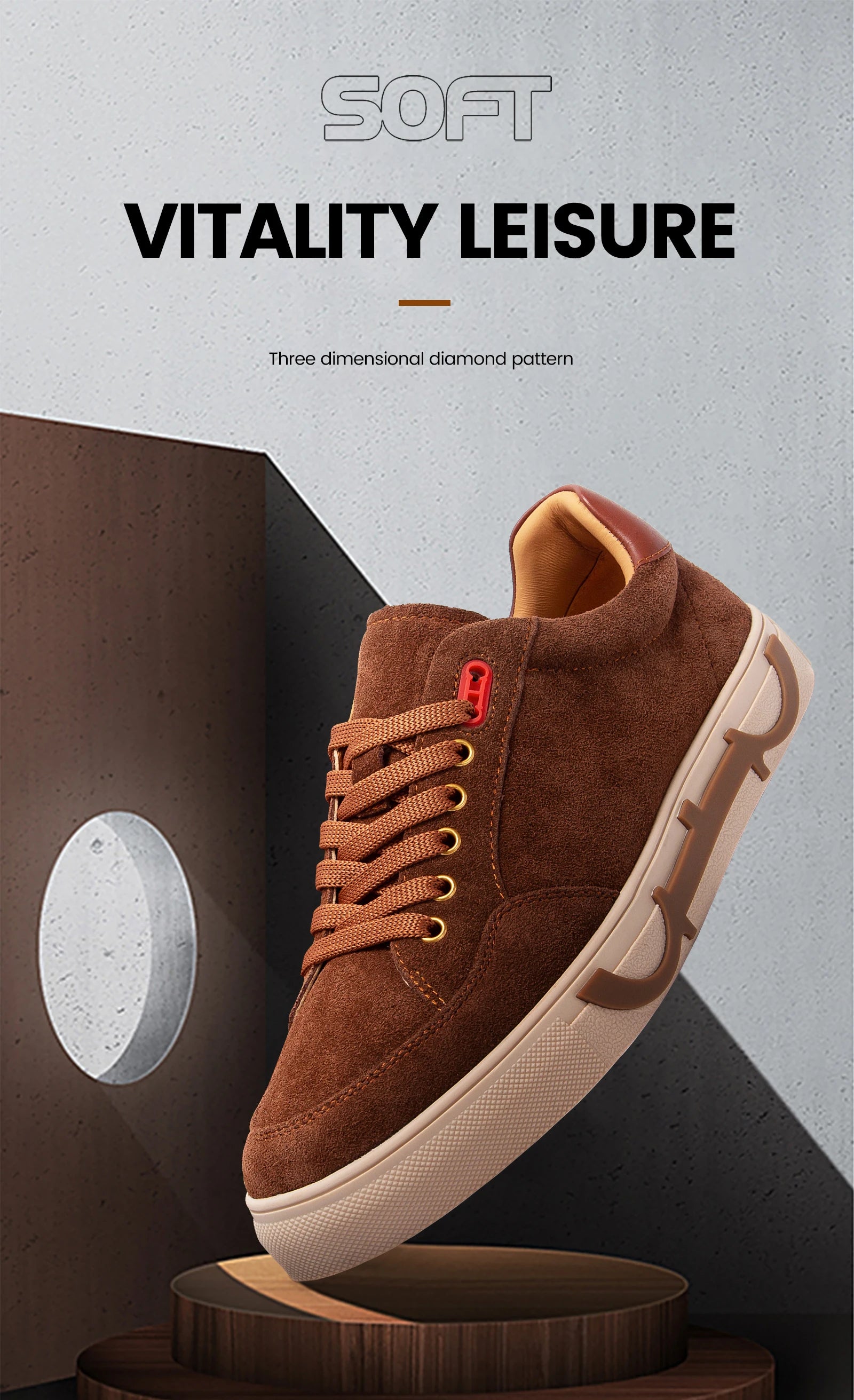 Men's 2025 New Luxury Brand High - Grade Leather Casual Shoes - itzy bitsy