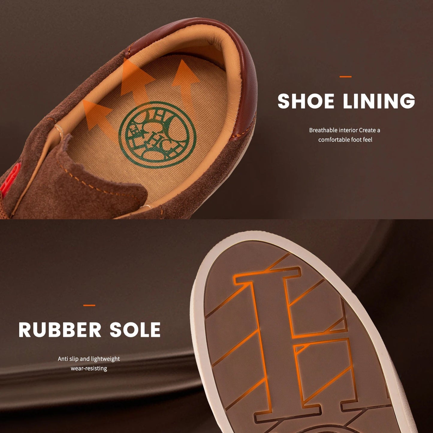 Men's 2025 New Luxury Brand High - Grade Leather Casual Shoes - itzy bitsy