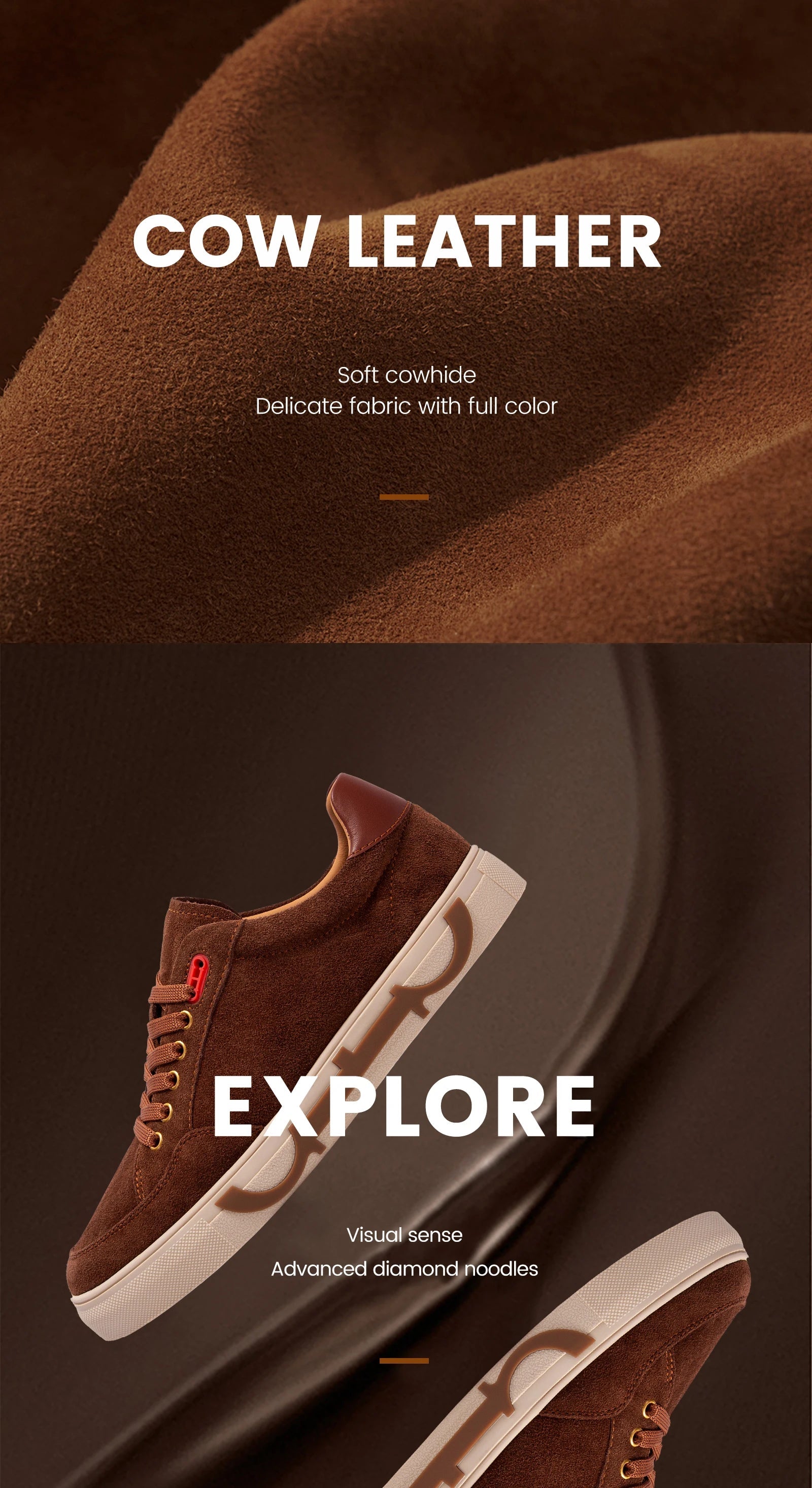 Men's 2025 New Luxury Brand High - Grade Leather Casual Shoes - itzy bitsy