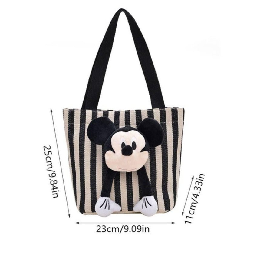 Mickey Doll Tote Bag - itzy bitsy