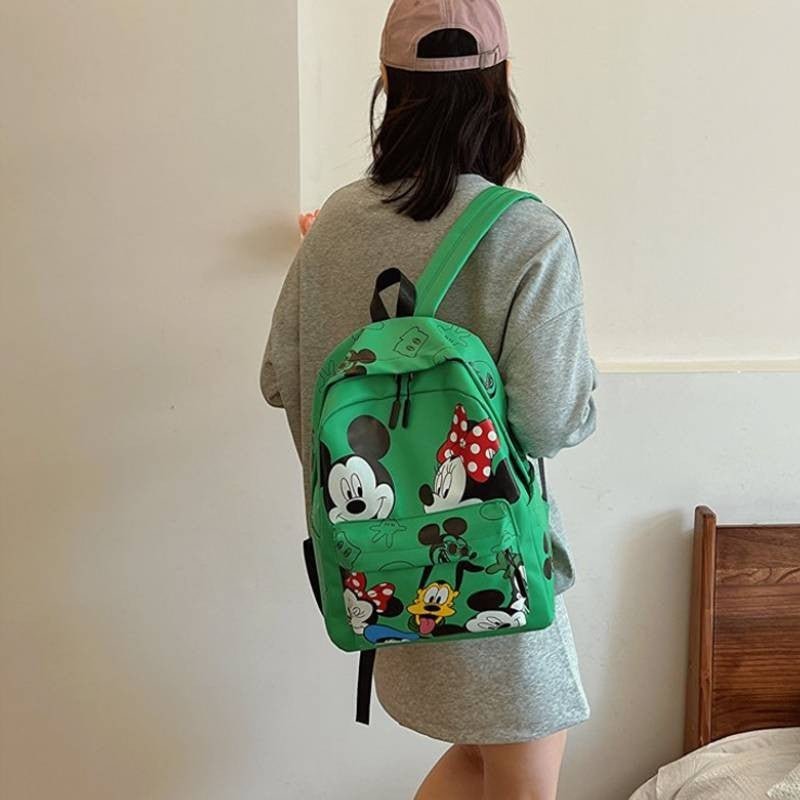 Mickey Large PU Leather Backpack - itzy bitsy