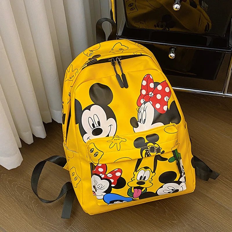 Mickey Large PU Leather Backpack - itzy bitsy