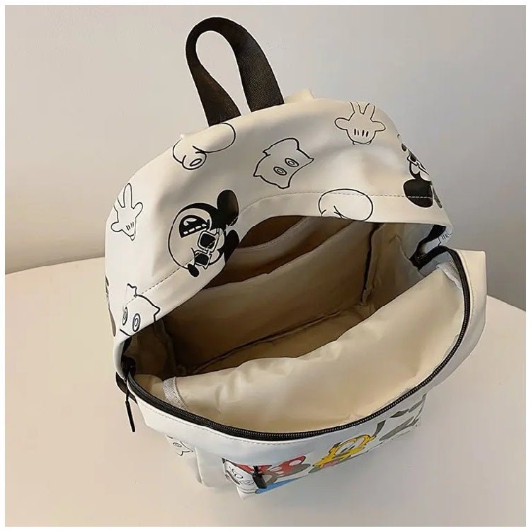 Mickey Large PU Leather Backpack - itzy bitsy