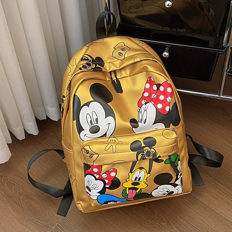 Mickey Large PU Leather Backpack - itzy bitsy
