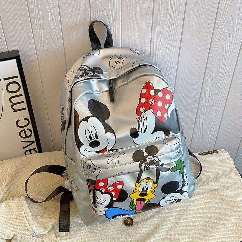 Mickey Large PU Leather Backpack - itzy bitsy