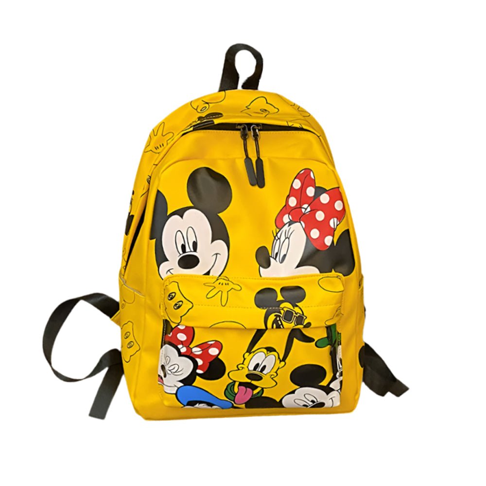Mickey Large PU Leather Backpack - itzy bitsy