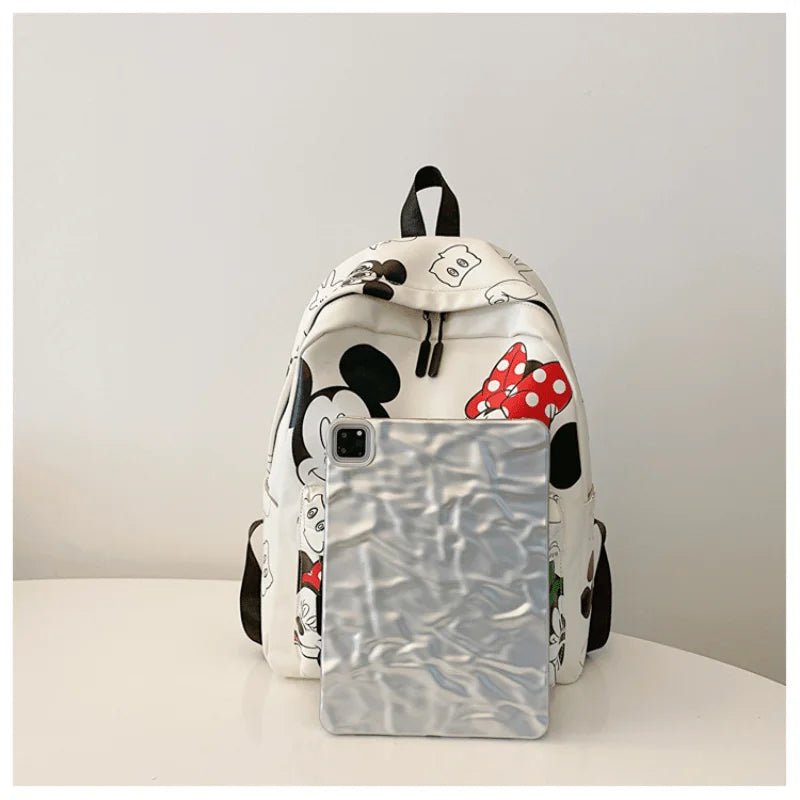 Mickey Large PU Leather Backpack - itzy bitsy