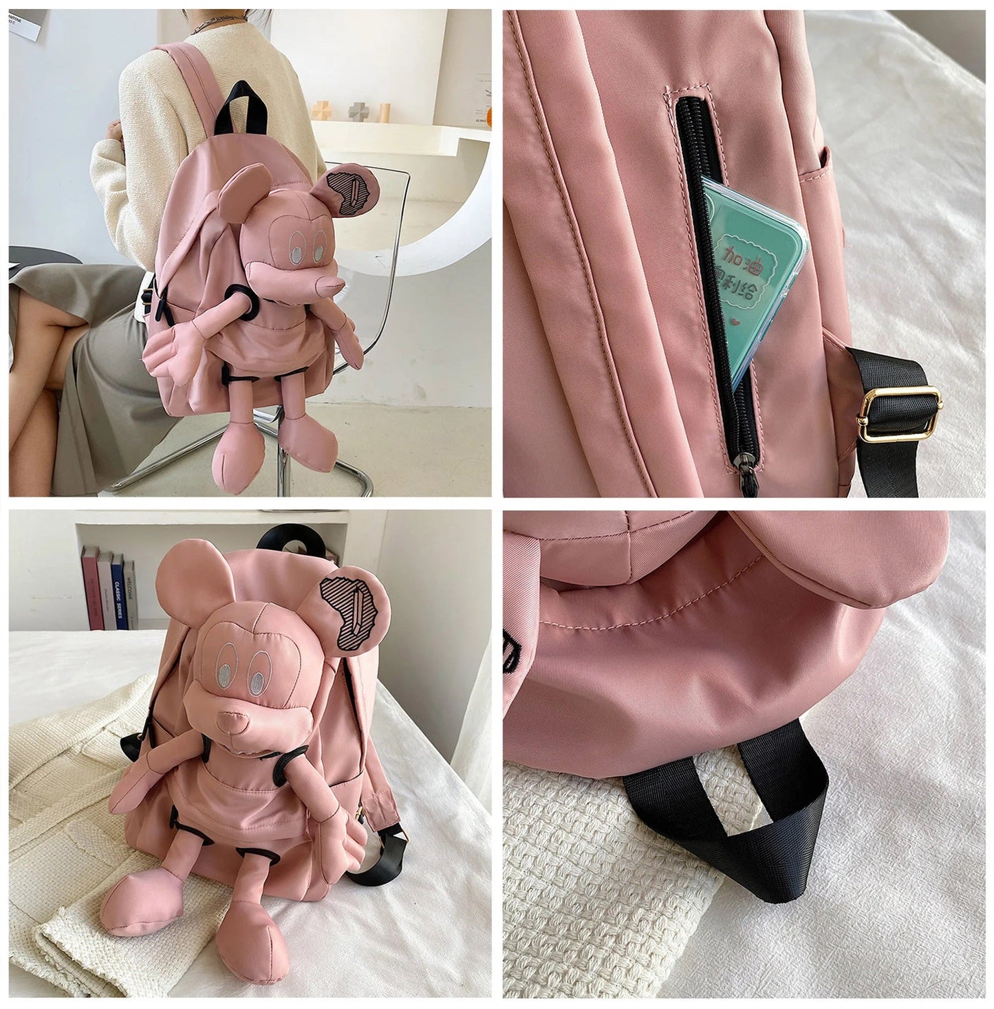 Mickey Mouse Doll Backpack - itzy bitsy