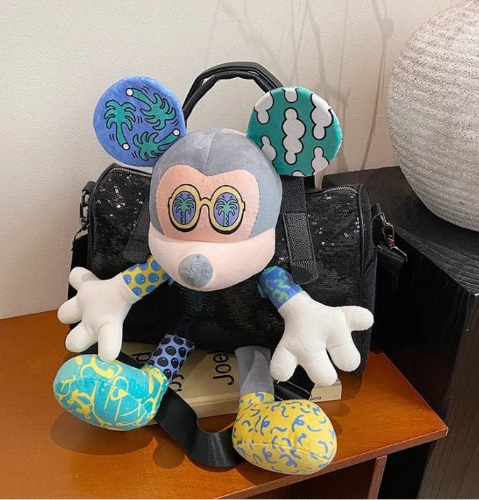 Mickey Mouse Doll Sequined Messenger Bag - itzy bitsy