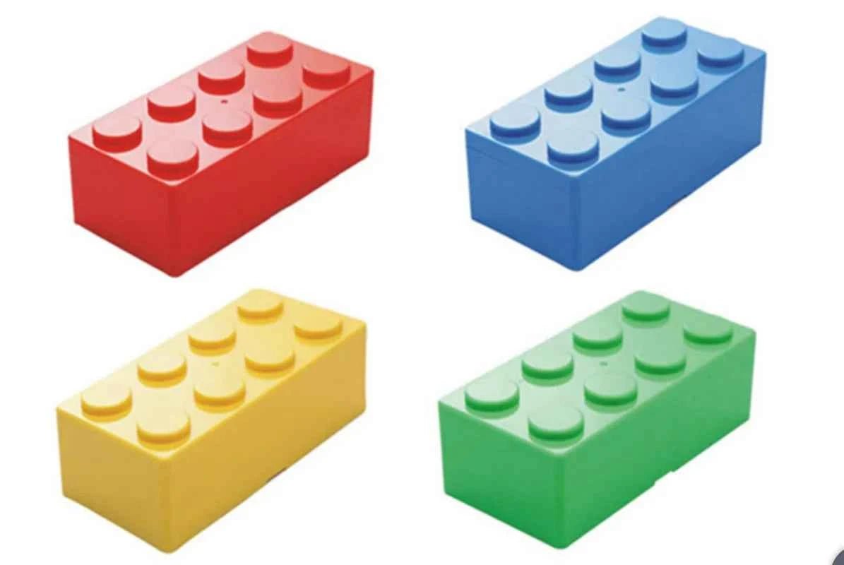 Mini Building Blocks Storage/ Organizer Box - itzy bitsy