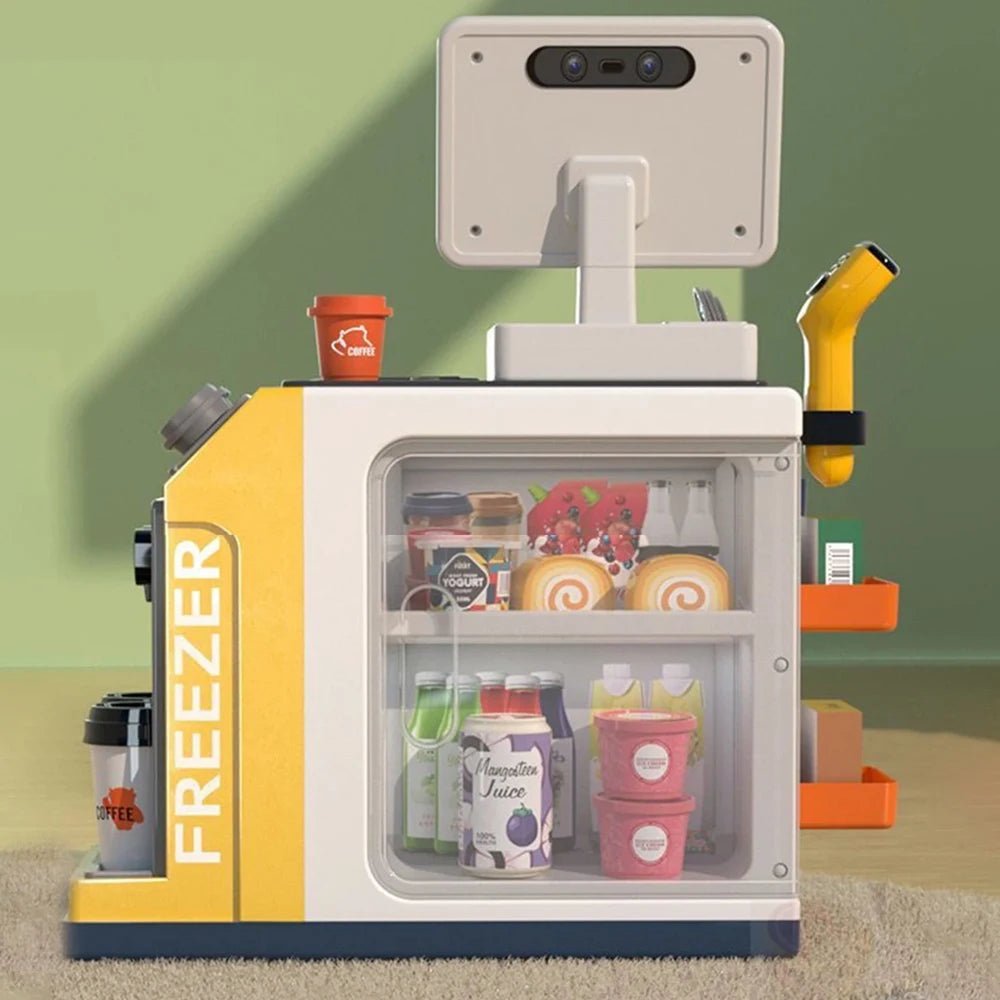 Mini Mart Cash Register Pretend Playset - itzy bitsy