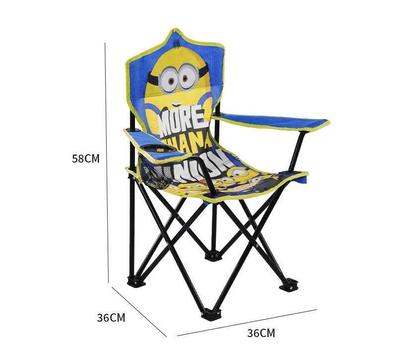 Minion Ultralight Folding Chair For Children With Backrest For Outdoor Camping (Copy)