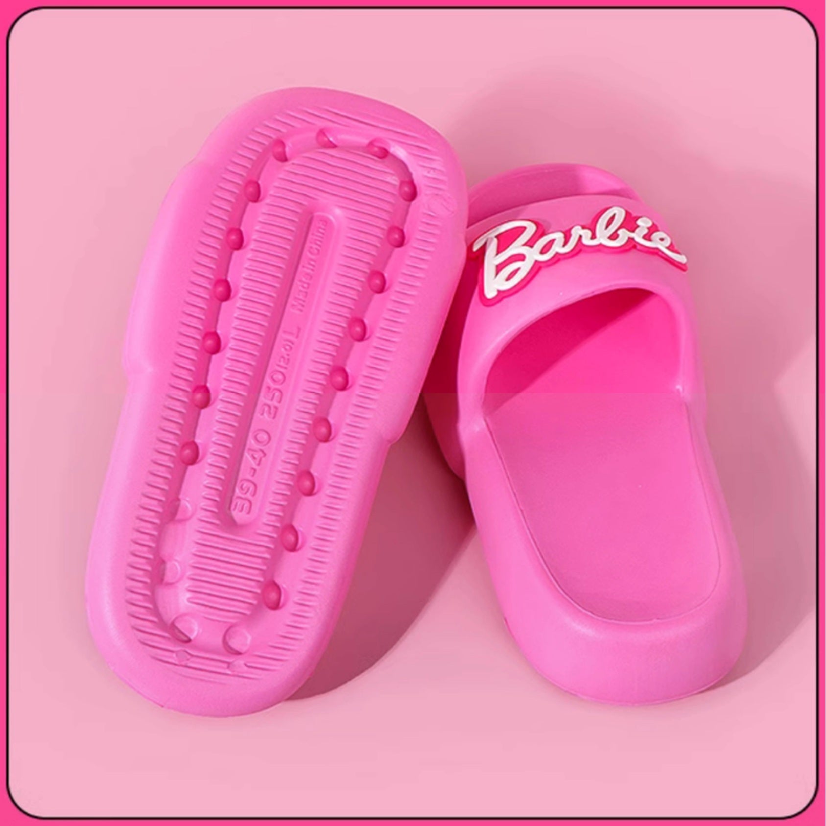 MINISO Barbie Slippers - itzy bitsy