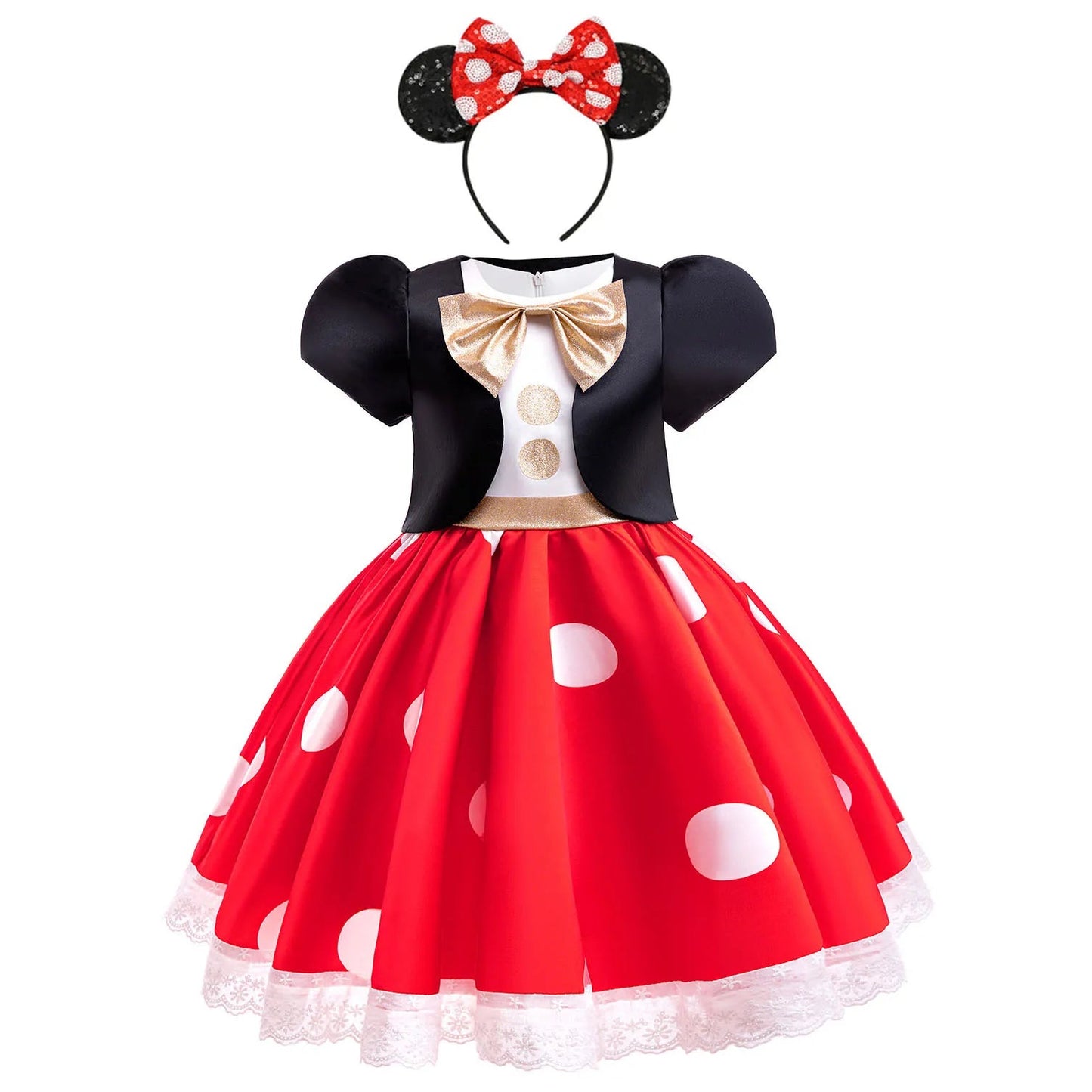 Minnie & Micky Mouse Cosplay Fancy Costume - itzy bitsy