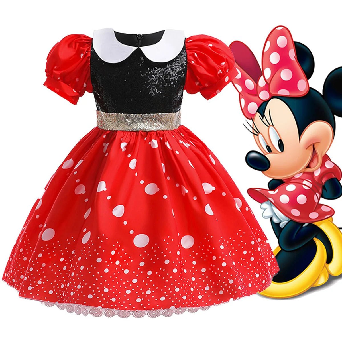 Minnie & Micky Mouse Cosplay Fancy Costume - itzy bitsy