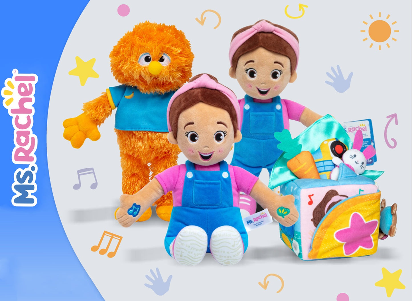 MS Rachel Sensory Interactive Plush Toy