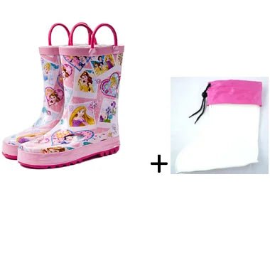 New Cartoon Kids Princess Non - Slip Rain Boots - itzy bitsy