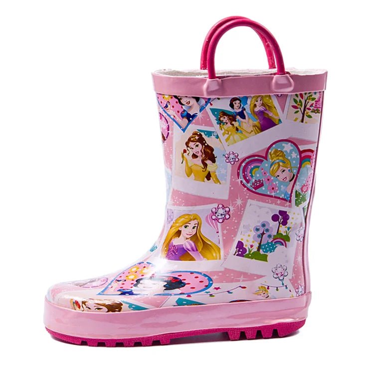 New Cartoon Kids Princess Non - Slip Rain Boots - itzy bitsy