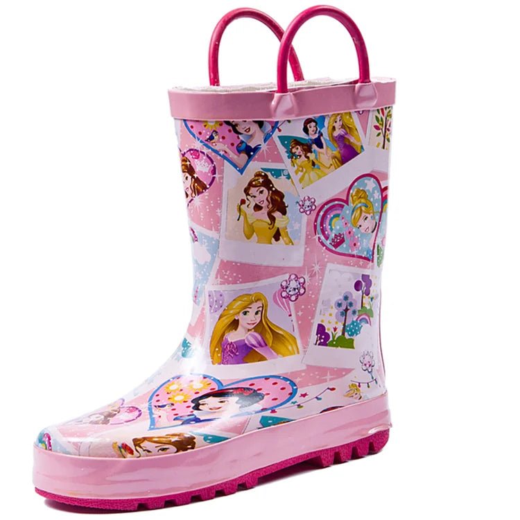 New Cartoon Kids Princess Non - Slip Rain Boots - itzy bitsy