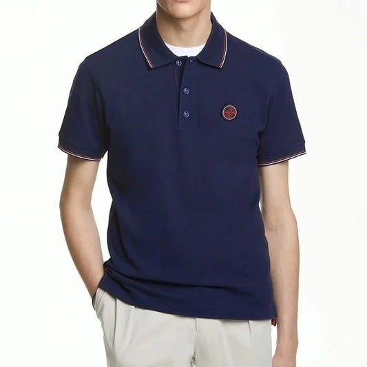 New Men's Cotton Businessman Polo Shirt - itzy bitsy