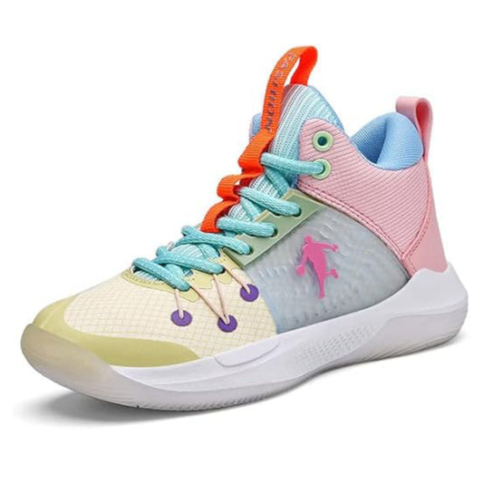 Children's Ocean Breeze High-Tops Basketball Shoes - Yellow