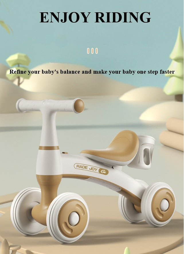 Children's Balance Bike With LED and Music