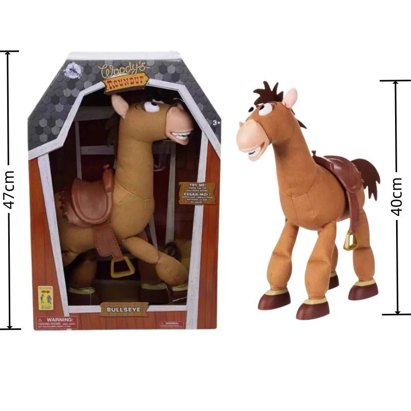 Original Toy Story Woody, Jessie, Horse Bullseye 18 Inch Interactive Sound Toy - itzy bitsy