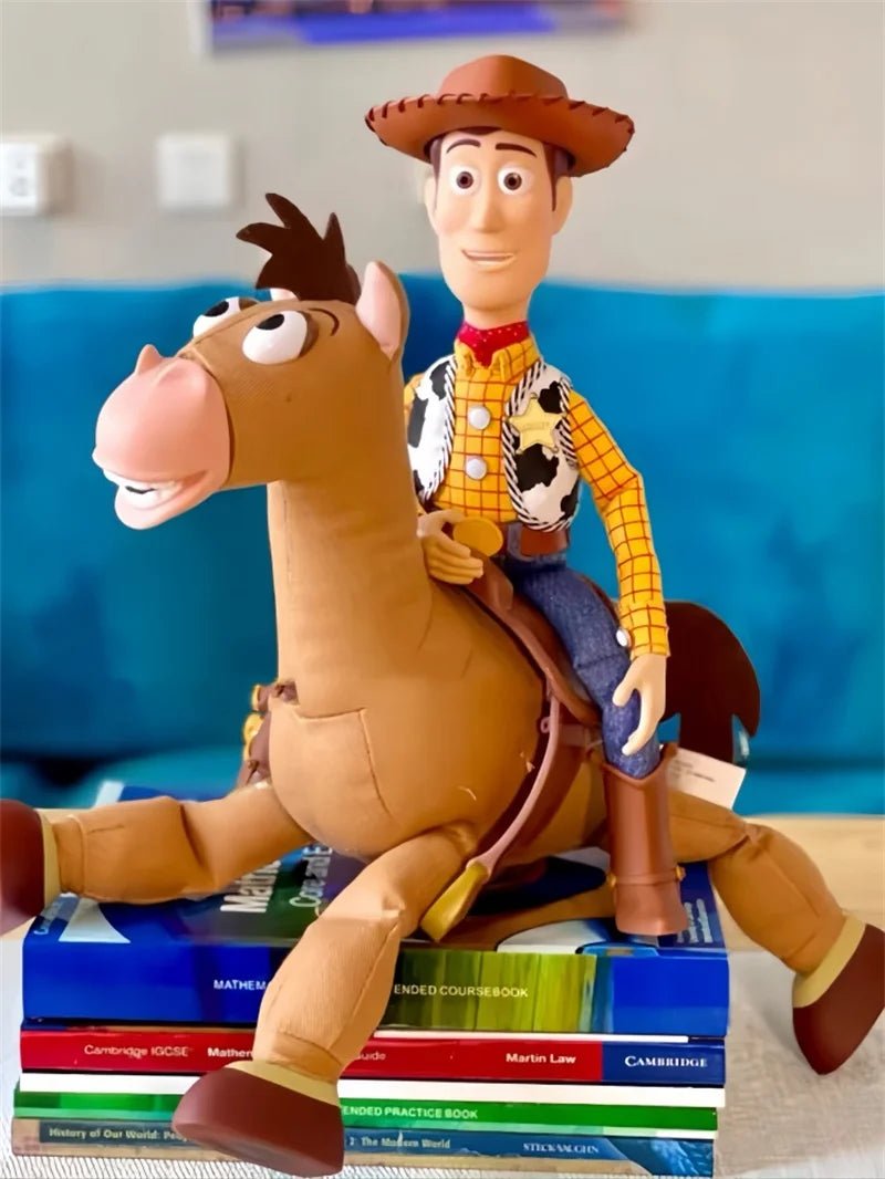 Original Toy Story Woody, Jessie, Horse Bullseye 18 Inch Interactive Sound Toy - itzy bitsy