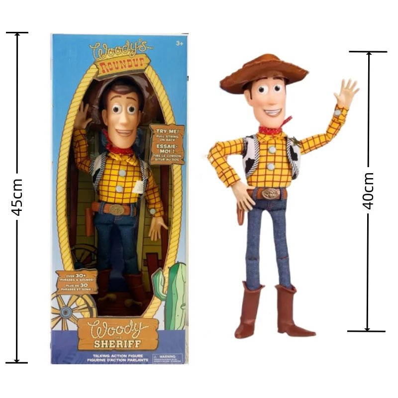 Original Toy Story Woody, Jessie, Horse Bullseye 18 Inch Interactive Sound Toy - itzy bitsy