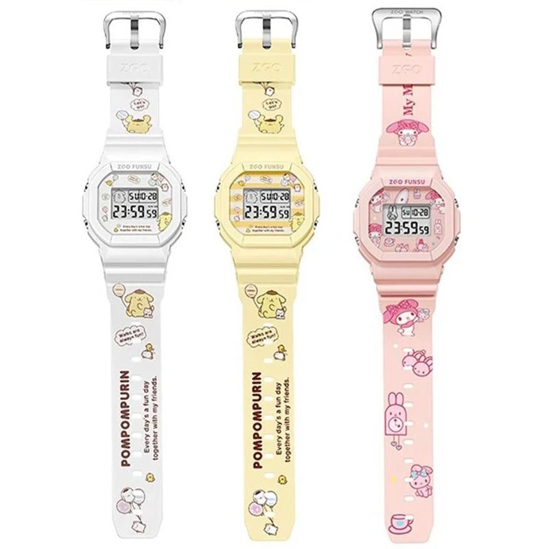 Original ZGO Sanrio Digital Waterproof Wrist Watch - itzy bitsy
