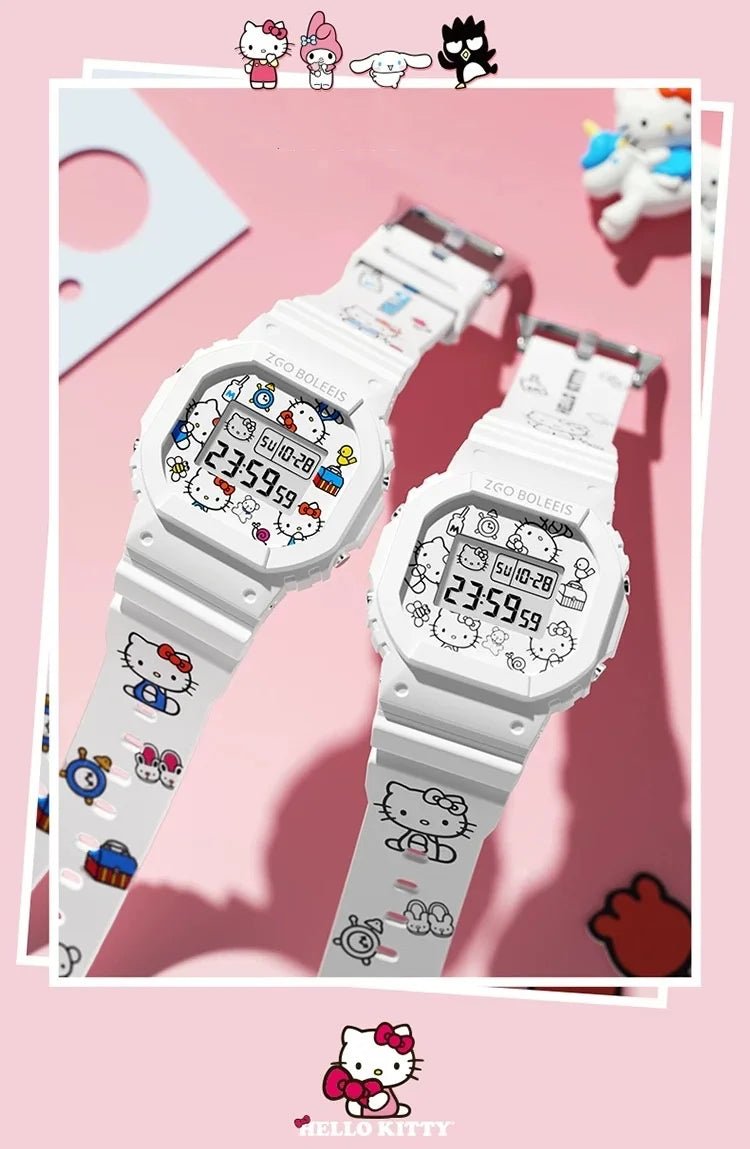 Original ZGO Sanrio Digital Waterproof Wrist Watch - itzy bitsy