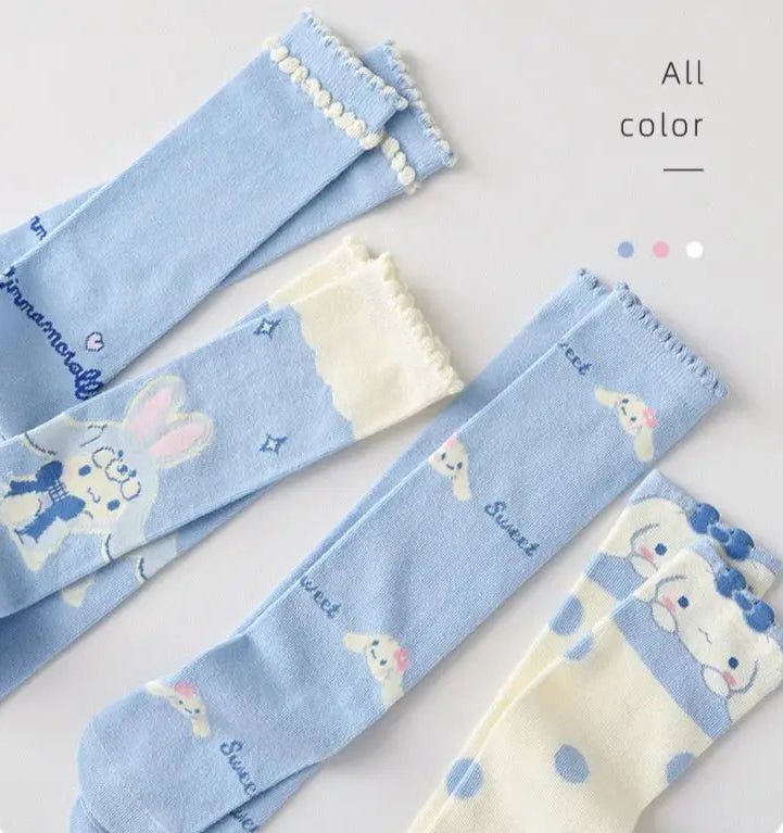 Over The Knee Cinnamoroll Socks - itzy bitsy