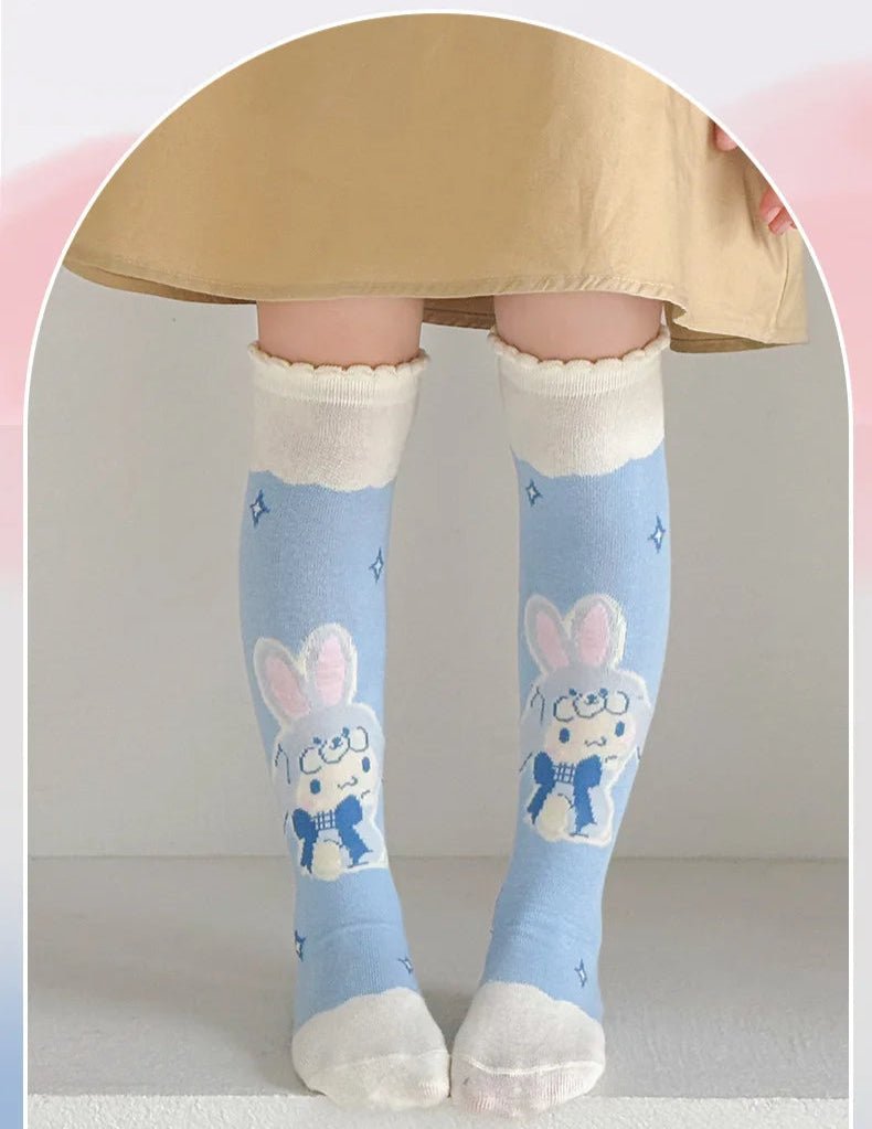 Over The Knee Cinnamoroll Socks - itzy bitsy