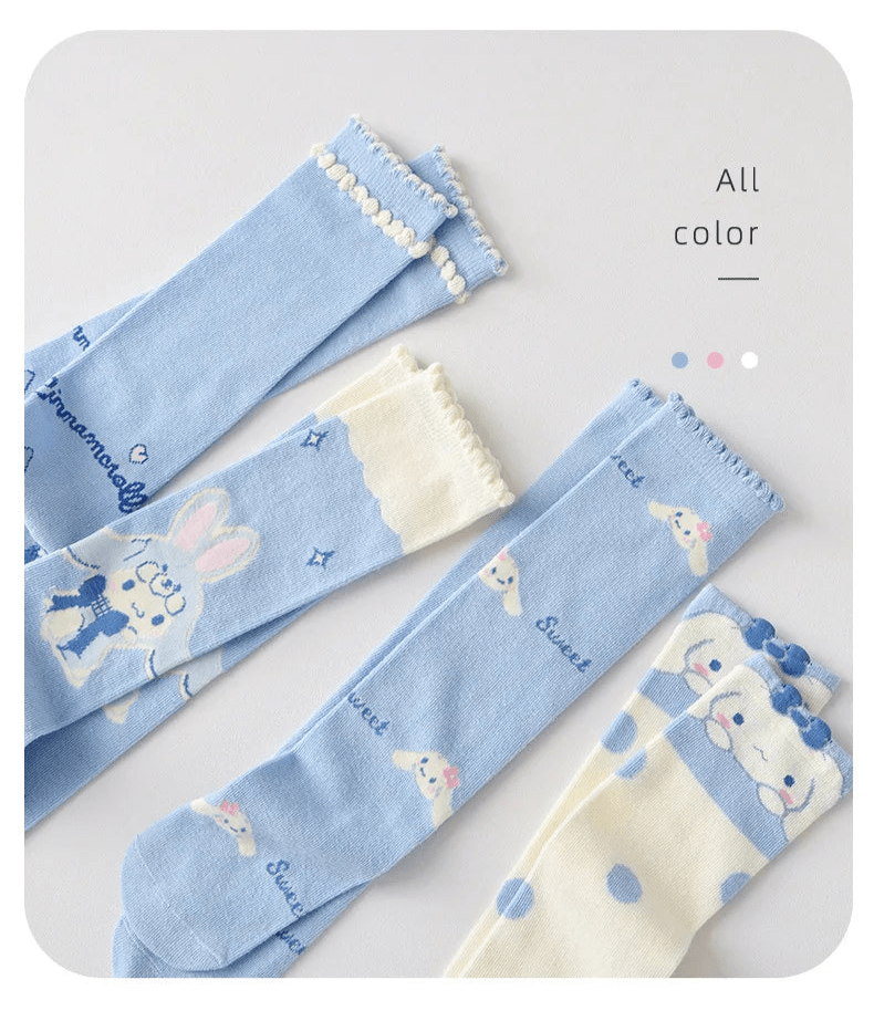 Over The Knee Cinnamoroll Socks - itzy bitsy