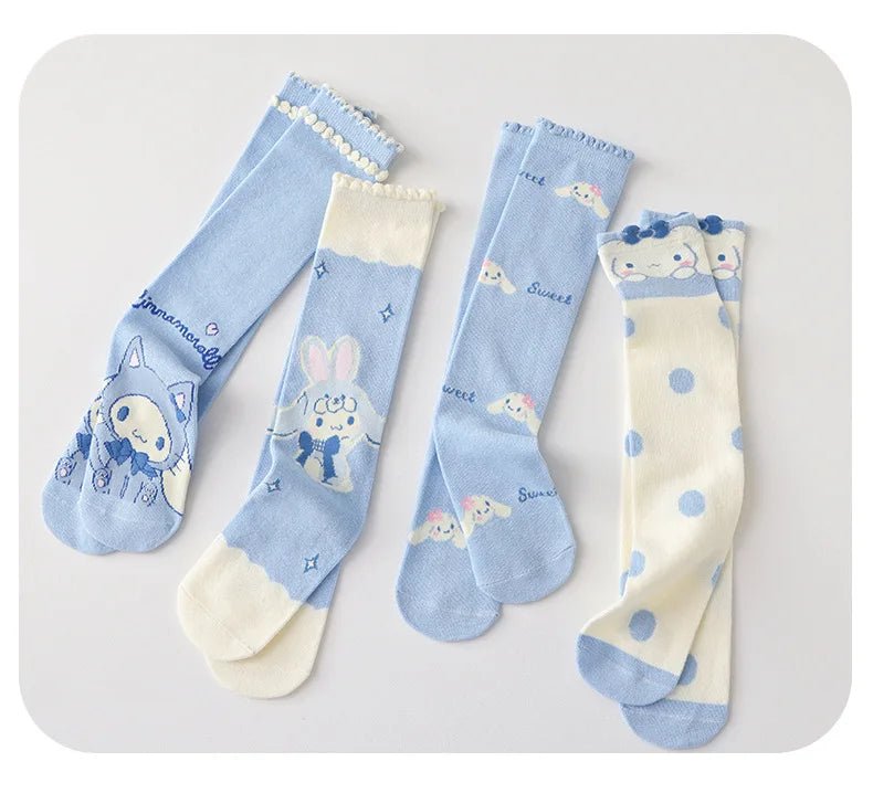 Over The Knee Cinnamoroll Socks - itzy bitsy