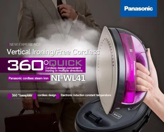 Panasonic 360deg Cordless Steam / Flat Iron - itzy bitsy