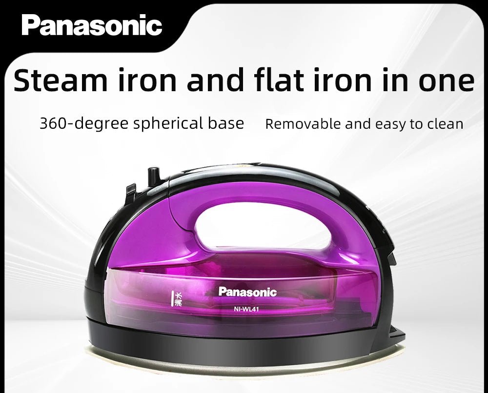 Panasonic 360deg Cordless Steam / Flat Iron - itzy bitsy