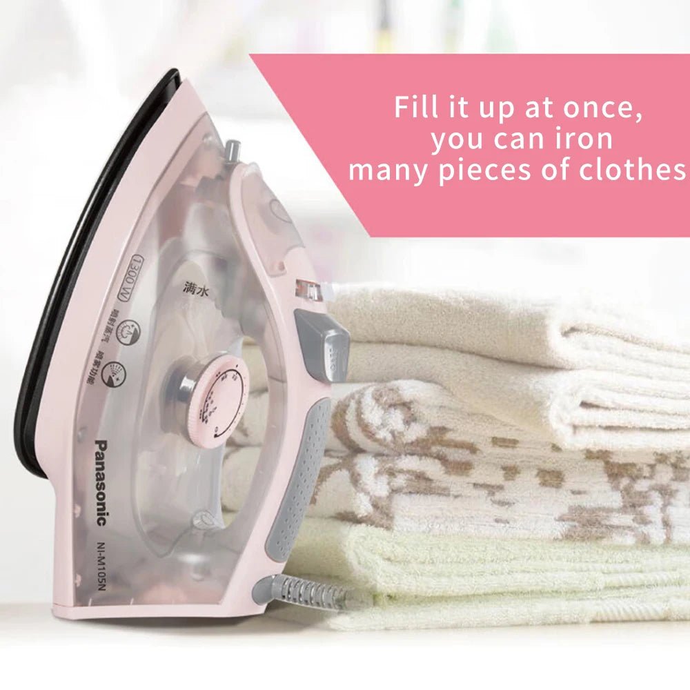 Panasonic Blue Steam Iron - itzy bitsy