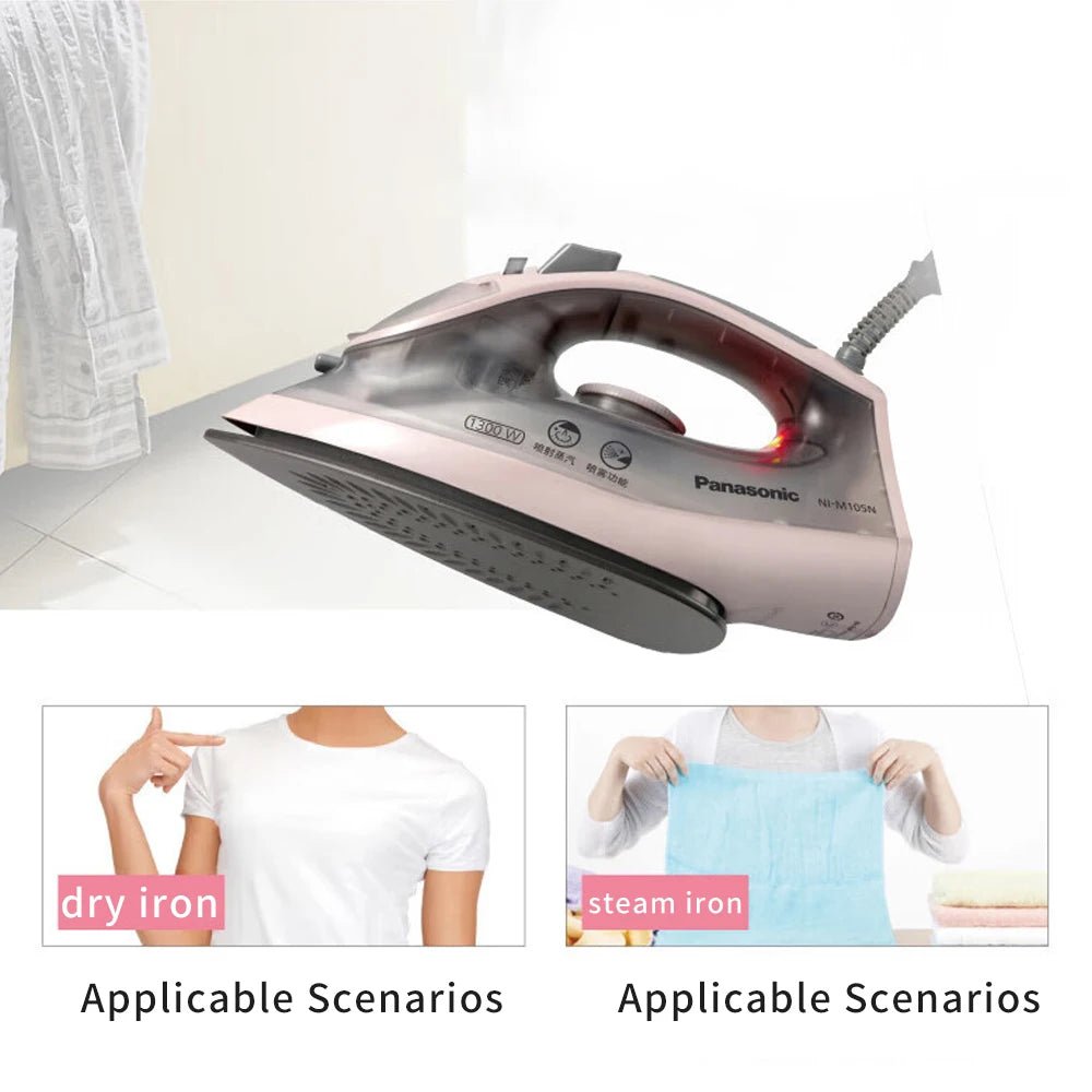 Panasonic Blue Steam Iron - itzy bitsy